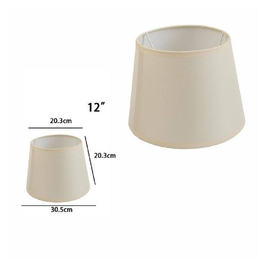 Paralume Conico Cilindro Cappello Ricambio Per Lampada E Applique In Tessuto Tnt