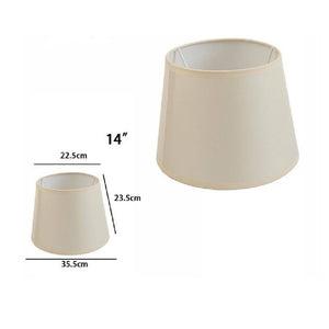 Paralume Conico Cilindro Cappello Ricambio Per Lampada E Applique In Tessuto Tnt