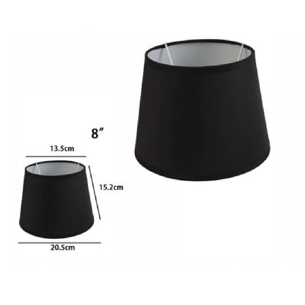 Paralume Conico Cilindro Cappello Ricambio Per Lampada E Applique In Tessuto Tnt