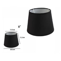 Paralume Conico Cilindro Cappello Ricambio Per Lampada E Applique In Tessuto Tnt