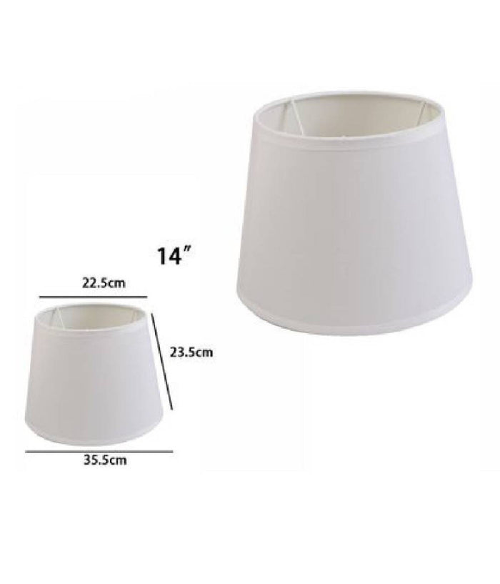 Paralume Conico Cilindro Cappello Ricambio Per Lampada E Applique In Tessuto Tnt         