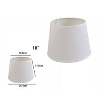 Paralume Conico Cilindro Cappello Ricambio Per Lampada E Applique In Tessuto Tnt