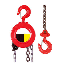 Paranco A Catena Manuale 2 Ton 3 Mt Argano Sollevatore Paranco 2000kg         