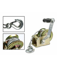 Paranco Manuale 600 Lb Con Cavo In Acciaio 8 Metri Sollevatore Verricello         