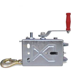 Paranco Montacarichi Verricello Gancio Manuale Argano 1350 Kg Cavo Da 10 Mt         