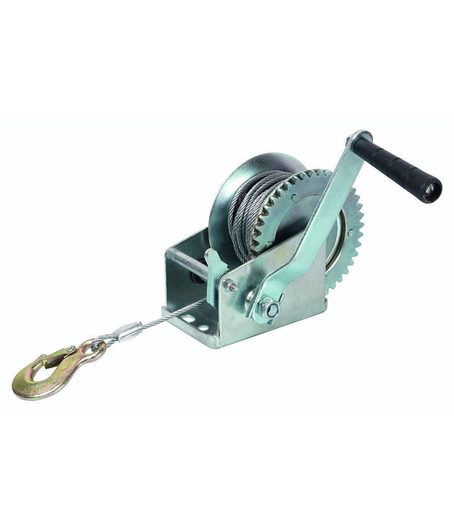 Paranco Montacarichi Verricello Gancio Manuale Argano 300 Kg 6 Mt         