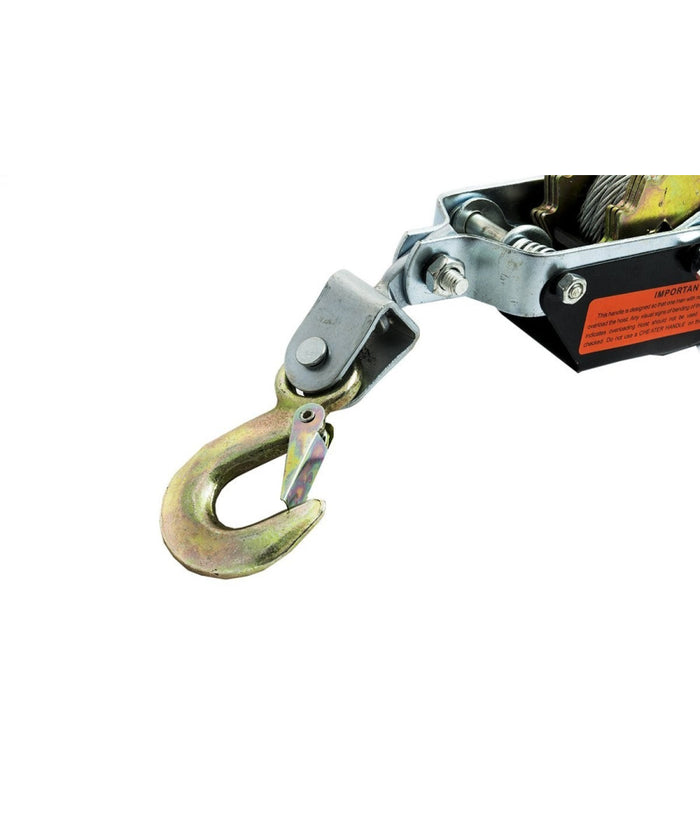 Paranco Verricello Argano Manuale Gancio Traino 4t 4 Tonnellate Fd-4t         