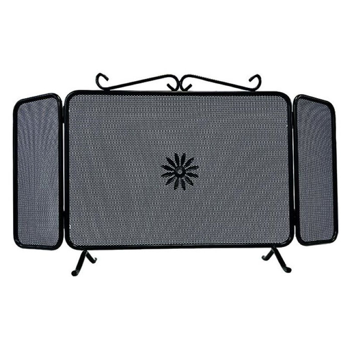 Parascintille Ferro Battuto con Ante Art.687/A cm. 90X50H