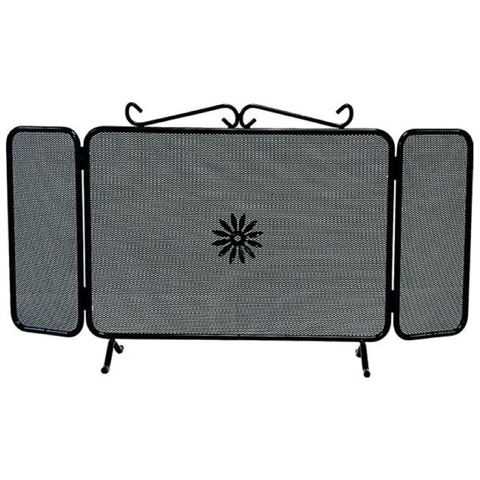 Parascintille Ferro Battuto con Ante Art.687/A cm. 90X50H