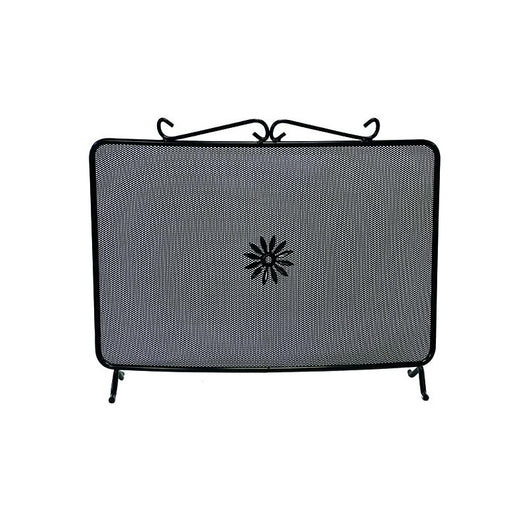 Parascintille Ferro Battuto Curvo Art.685/A cm. 62X45H