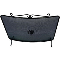 Parascintille Ferro Battuto Curvo Art.685/A cm. 62X45H