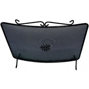 Parascintille Ferro Battuto Curvo Art.685/A cm. 62X45H