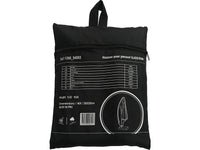 Parasole decentrato da giardino Alu "Sun 3" - Quadrato - 3 x 3 m - Grigio + fodera di copertura protettiva