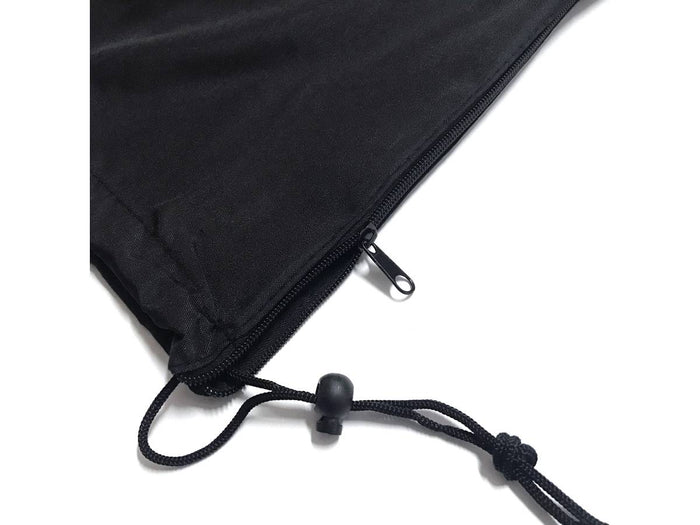 Parasole decentrato da giardino Alu "Sun 3" - Quadrato - 3 x 3 m - Grigio + fodera di copertura protettiva