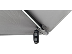 Ombrellone da esterno LED Alu "Sun 4 Luxe" - Rettangolo - 3 x 4 m - Grigio - Lastre pesate incluse