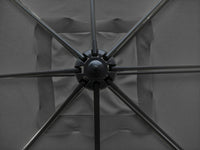 Ombrellone da giardino offset - 2,5 x 2,5 m - Grigio