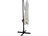 Ombrellone da giardino offset "Soleil" - Quadrato - 2,5 x 2,5 m - Ecru