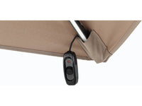 Ombrellone da esterno decentrato LED Alu "Sun 4 Luxe" - Rettangolo - 3 x 4 m - Talpa