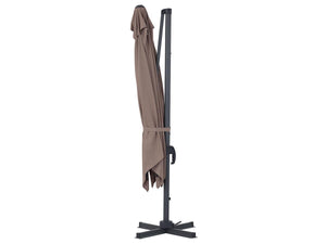 Ombrellone da giardino decentrato in alluminio SUN 3 - Quadrato - 3 x 3 m - Talpa