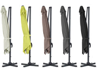 Ombrellone da giardino a sospensione "Sun 3 " - Quadrato - 3 x 3 - Talpa - Base inclusa