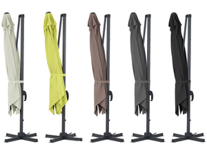 Ombrellone da giardino a sospensione "Sun 3 " - Quadrato - 3 x 3 - Talpa - Base inclusa