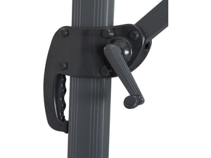 Ombrellone decentrato in alluminio SUN 4 - Rettangolare - 3 x 4 m - Ecru - Piastrelle incluse