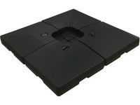 Ombrellone decentrato in alluminio SUN 4 - Rettangolare - 3 x 4 m - Talpa - Piastrelle incluse