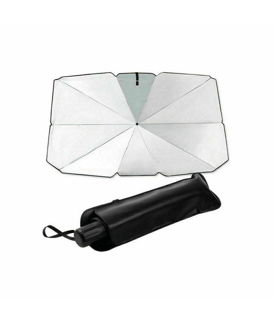 Parasole Auto Ad Ombrello Protezione Sole Parabrezza Chiusura Apertura Rapida         