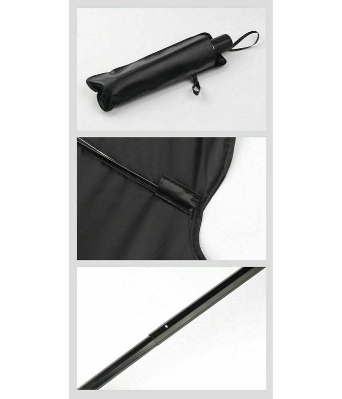 Parasole Auto Ad Ombrello Protezione Sole Parabrezza Chiusura Apertura Rapida         