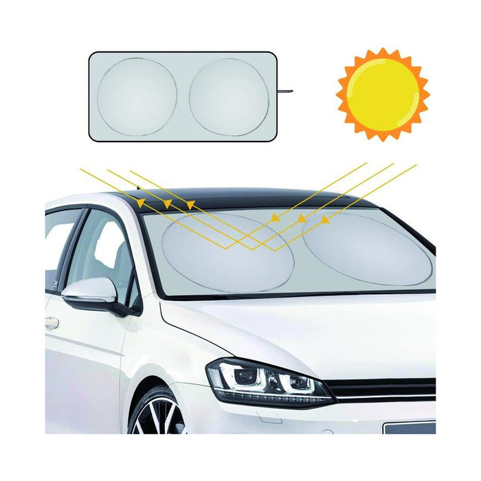 Parasole Vigor, pieghevole per auto, 150x70 cm