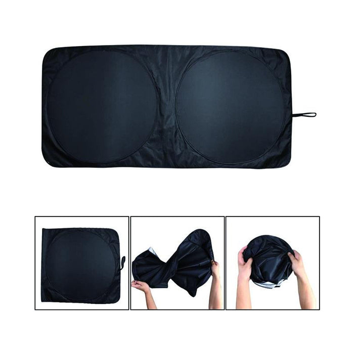 Parasole Vigor, pieghevole per auto, 150x70 cm