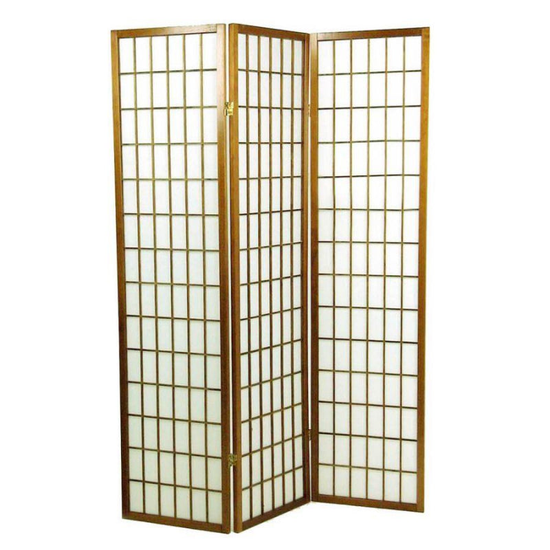 Paravento carta di riso 3a naturale cm45h180