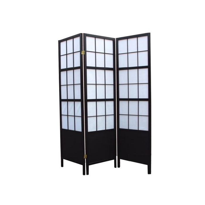 Paravento carta di riso 4 ante naturale cm 44,5x2,1h178,5