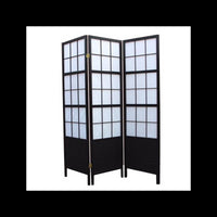 Paravento carta di riso 4a naturale cm44,5x2,1h178,5