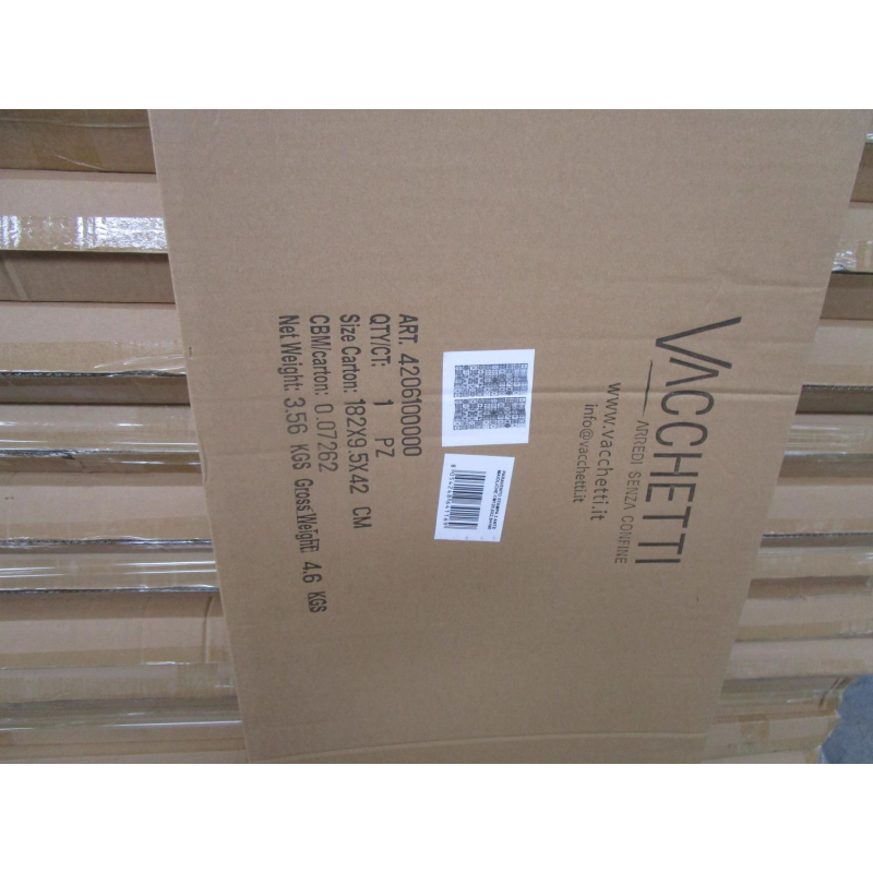 Paravento stampa 3 ante maioliche cm 120,6x2,5h180