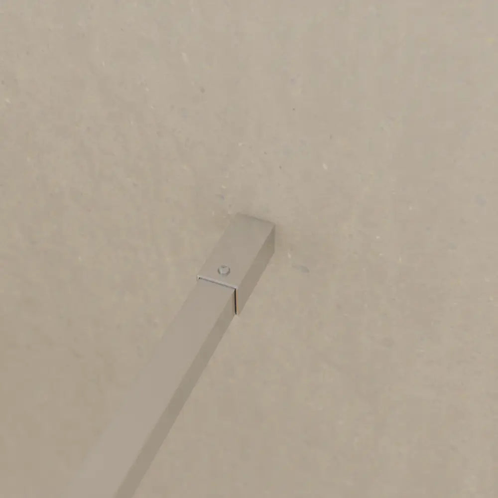 Doccia walk-in 150cm + anta 30cm vetro 8mm opaco profili cromo | Keros