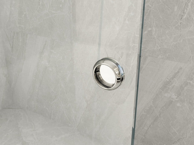 Parete Doccia Walk-In Scorrevole Trasparente 8mm H195cm - 100 cm