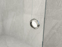 Parete Doccia Walk-In Scorrevole Trasparente 8mm H195cm - 140 cm