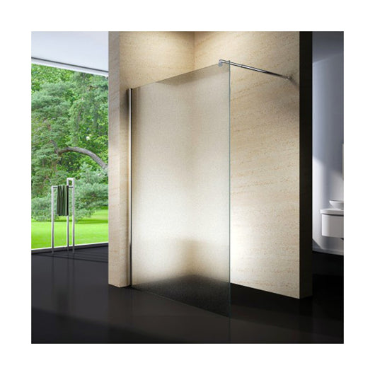 Parete doccia walkin satinata anticalcare 10mm h200 extreme, dimensioni 150cm