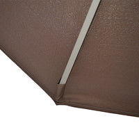 Ombrellone Parioli Tempo Style - telo blu e palo bianco lucido