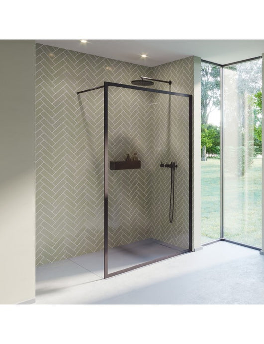 Parete doccia walk-in LUCID 400 RIHO 90x200 cm