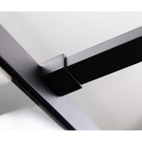 Parete doccia walk-in italiana con 2 pareti fisse GRID 404 RIHO 140x200 cm