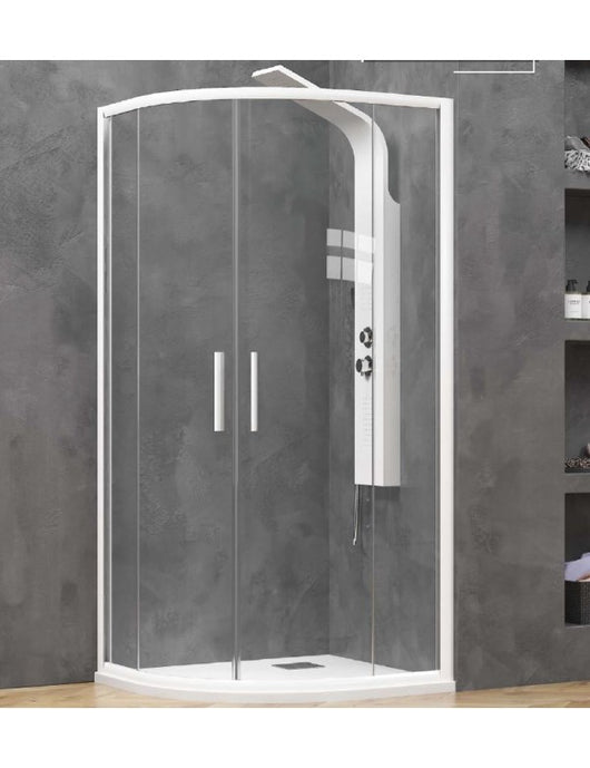 Pareti doccia EFE 200 circle EFE 200 BIANCO 90x90 H. 190 cm