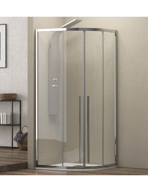 Pareti doccia 1/4 cerchio ELYSIUM 200 80x80 x200 cm