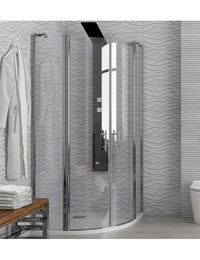 Pareti doccia 1/4 cerchio PANEX 200 80x80 x190 cm