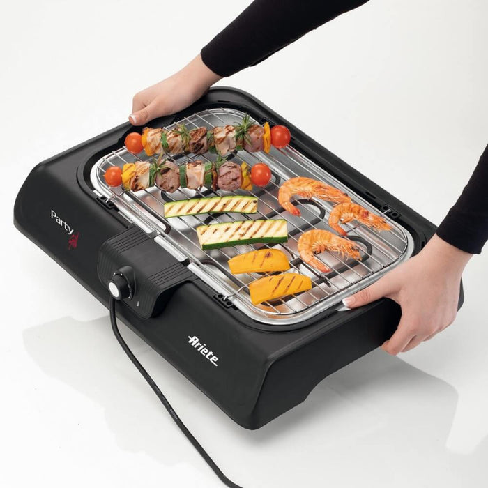 Party Grill Elettrico - 2000W - Barbecue per Carne, Verdura e Pesce