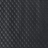 Passatoia tappeto bollato nero larghezza 1 metro