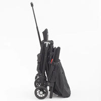 Passeggino Wizy Pro Ultra Leggero Chiusura Facilitata Salvaspazio Portata 15 kg-Nero