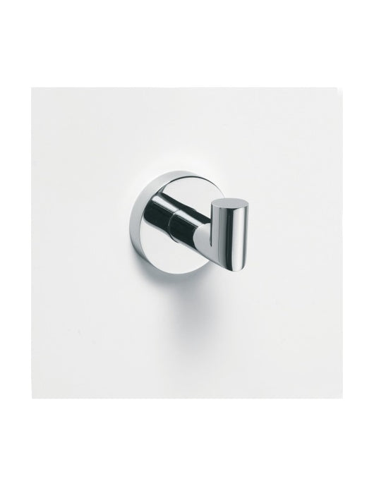 Appendiabiti singolo OMEGA ottone cromato 5,5x5,5x7 cm