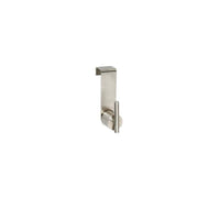 Gancio porta NEO in acciaio inox opaco 7x2x4cm